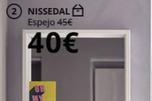 Oferta de Ikea - Espejo por 40€ en IKEA