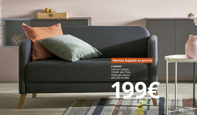 Oferta de Sofás por 199€ en IKEA