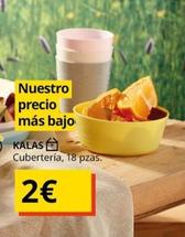 Oferta de Ikea - Cubertería por 2€ en IKEA