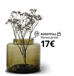 Oferta de Konstfull - Florero Jarrón por 17€ en IKEA