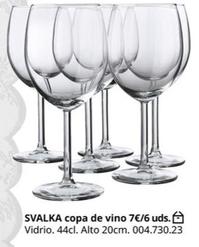 Oferta de Ikea - Copa De Vino por 7€ en IKEA