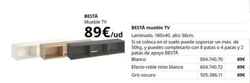 Oferta de Ikea - Mueble Tv por 89€ en IKEA