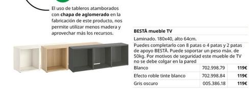Oferta de Ikea - Mueble Tv por 119€ en IKEA