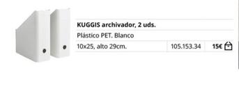 Oferta de Archivadores por 15€ en IKEA
