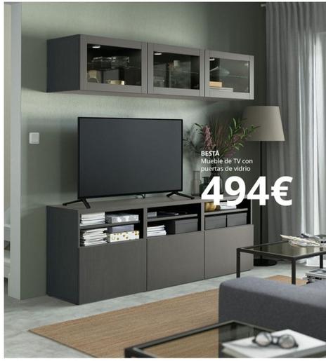 Oferta de Mueble tv por 494€ en IKEA