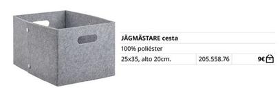 Oferta de Caja con tapa por 9€ en IKEA
