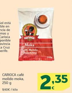 Oferta de Carioca - Cafe Molido Moka por 2,35€ en HiperDino
