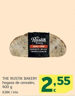 Oferta de The Rustik Bakery - Hogaza De Cereales por 2,55€ en HiperDino