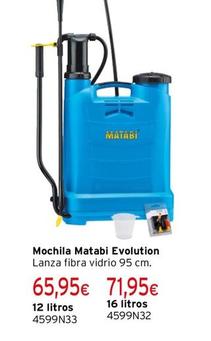 Oferta de Matabi - Mochila Evolution por 65,95€ en Cadena88