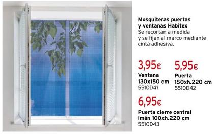 Oferta de Habitex - Mosquiteras Puertas Y Ventanas por 3,95€ en Cadena88