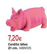 Oferta de Cerdito Látex por 7,2€ en Cadena88