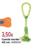 Oferta de Cuerda Morder 40 Cm por 3,5€ en Cadena88