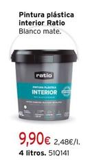 Oferta de Ratio - Pintura Plástica Interior por 9,9€ en Cadena88