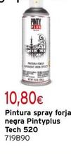 Oferta de Pintyplus  - Pintura Spray Forja Negra Tech 520 por 10,8€ en Cadena88
