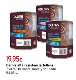 Oferta de Tollens - Barniz Alta Resistencia por 19,95€ en Cadena88