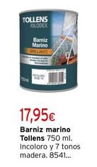 Oferta de Tollens - Barniz Marino  por 17,95€ en Cadena88