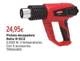 Oferta de Ratio - Pistola Decapadora R-DC2 por 24,95€ en Cadena88