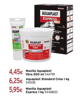 Oferta de Aguaplast Masilla Fibra 200 Ml por 4,45€ en Cadena88