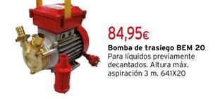 Oferta de Bomba De Trasiego Bem 20 por 84,95€ en Cadena88