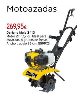 Oferta de Garland - Motoazadas Mule 341G por 269,95€ en Cadena88