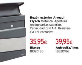 Oferta de Arregui - Buzón Exterior Flysch por 39,95€ en Cadena88