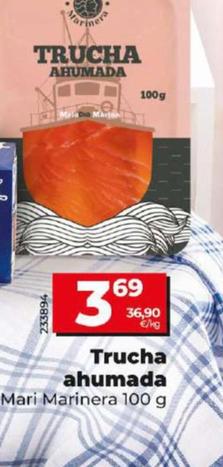Oferta de Dia Mari Marinera - Trucha Ahumada  por 3,69€ en Dia