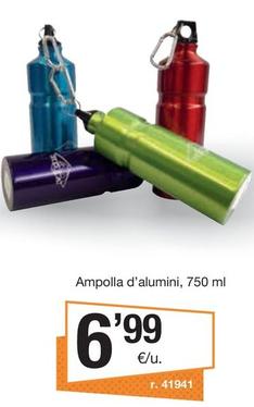 Oferta de Ampolla D'alumini por 6,99€ en BonpreuEsclat