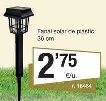 Oferta de Fanal Solar De Plàstic por 2,75€ en BonpreuEsclat