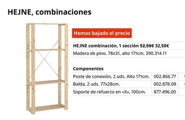 Oferta de Ikea - Hejne, Combinaciones por 2,5€ en IKEA