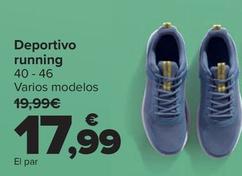 Oferta de Tex - Deportivo Running por 17,99€ en Carrefour