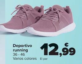 Oferta de Deportivo Running por 12,99€ en Carrefour