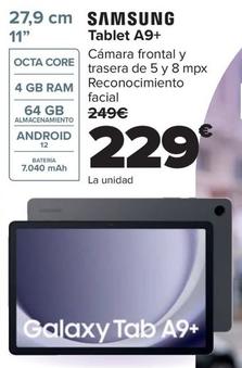 Oferta de Samsung - Tablet A9+ por 229€ en Carrefour