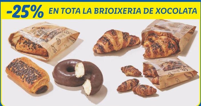 Oferta de En Tota La Brioixeria De Xocolata en Lidl