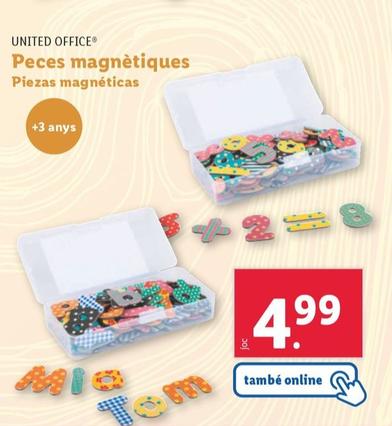 Oferta de United Office - Piezas Magneticas por 4,99€ en Lidl