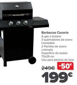 Oferta de Barbacoa Cazorla por 199€ en Carrefour