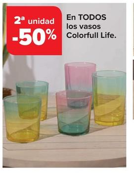 Oferta de En Todos Los Vasos Colorfull Life en Carrefour