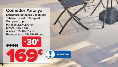 Oferta de Comedor Antalya por 169€ en Carrefour