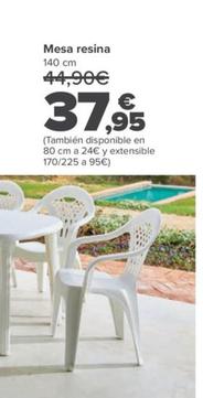 Oferta de Mesa Resina por 37,95€ en Carrefour