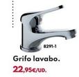 Oferta de Grifo de lavabo por 22,95€ en BricoCentro