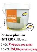 Oferta de Pintura Plastica por 7,95€ en BricoCentro