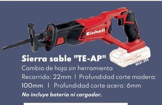 Oferta de Sierra Sable "TE-AP" por 59,95€ en BricoCentro