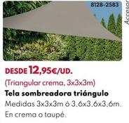 Oferta de Tela Sombreadora Triangulo por 12,95€ en BricoCentro
