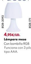 Oferta de Lámpara Mesa por 4,95€ en BricoCentro