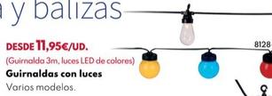 Oferta de Guirnaldas Con Luces por 11,95€ en BricoCentro