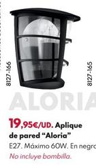 Oferta de Aplique De Pared "Aloria" por 19,95€ en BricoCentro