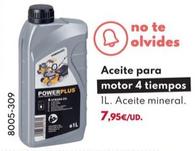 Oferta de Power Plus - Aceite Para Motor 4 Tiempos por 7,95€ en BricoCentro