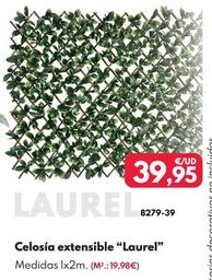 Oferta de Celosía Extensible "Laurel" por 39,95€ en BricoCentro