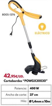 Oferta de Power Plus - Cortabordes "POWGX30030" por 42,95€ en BricoCentro
