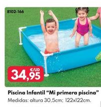 Oferta de Piscina Infantil "Mi Primera Piscina" por 34,95€ en BricoCentro