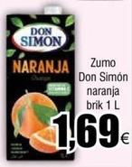Oferta de Zumo de naranja por 1,69€ en Froiz